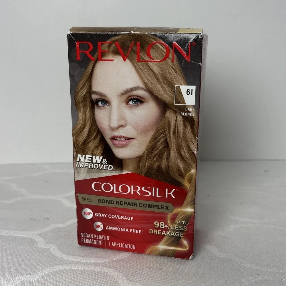 Revlon Colorsilk Salon Quality Permanent Hair Color 61 Dark Blonde New
